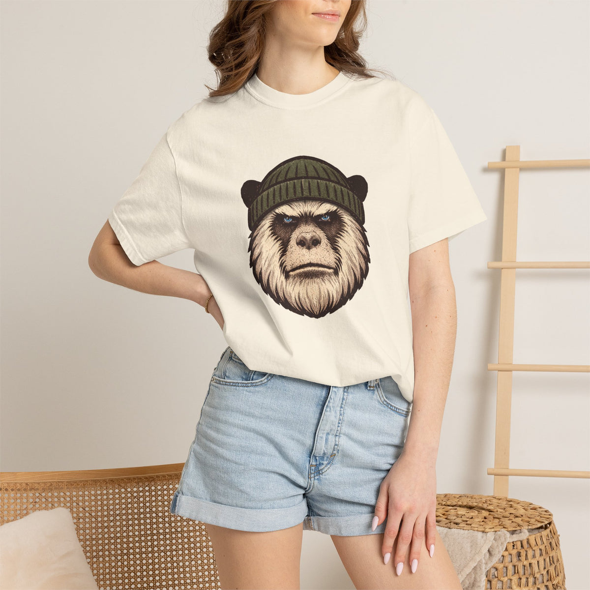 Yeti Beanie T-Shirt