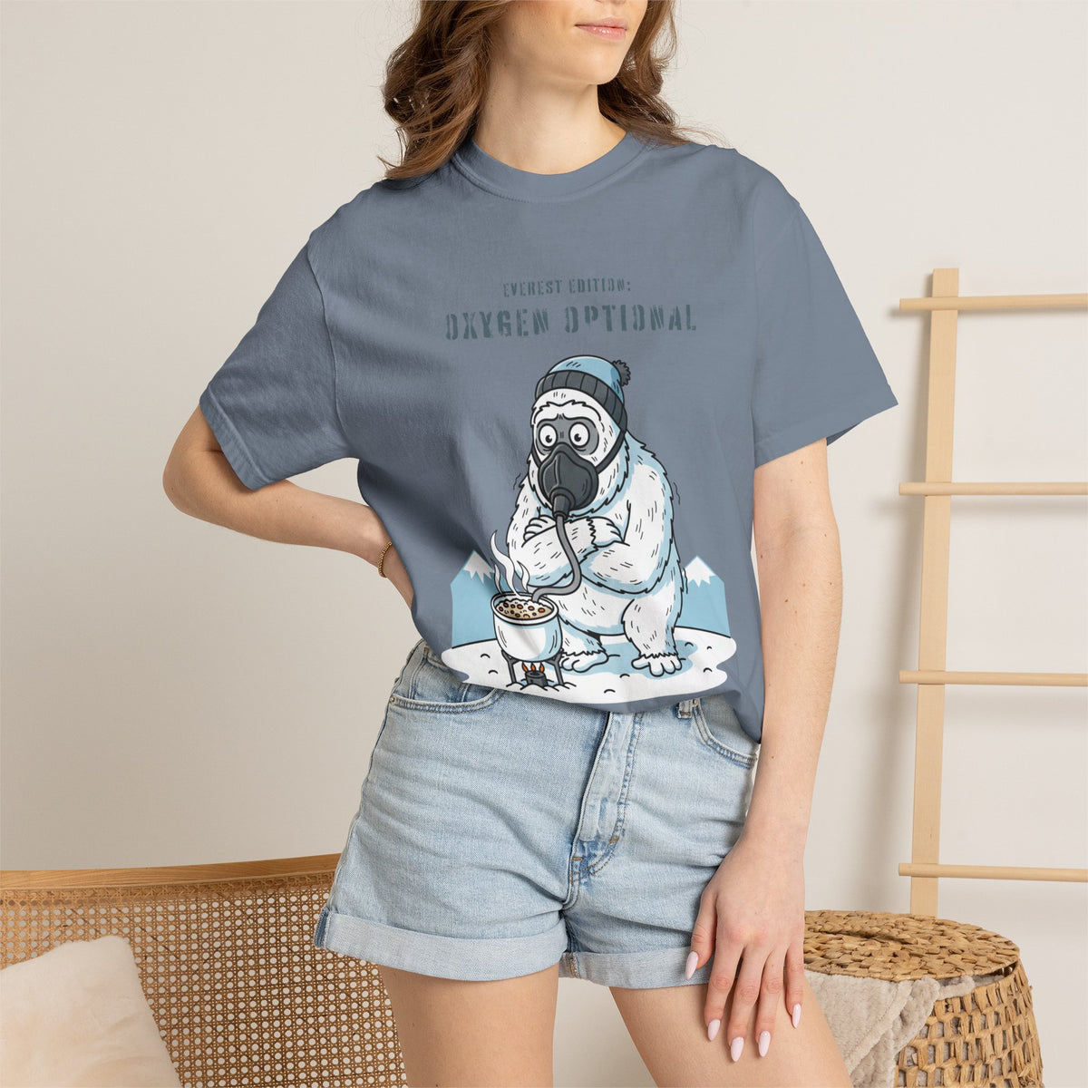 Everest edition: Oxygen optional- Tshirt