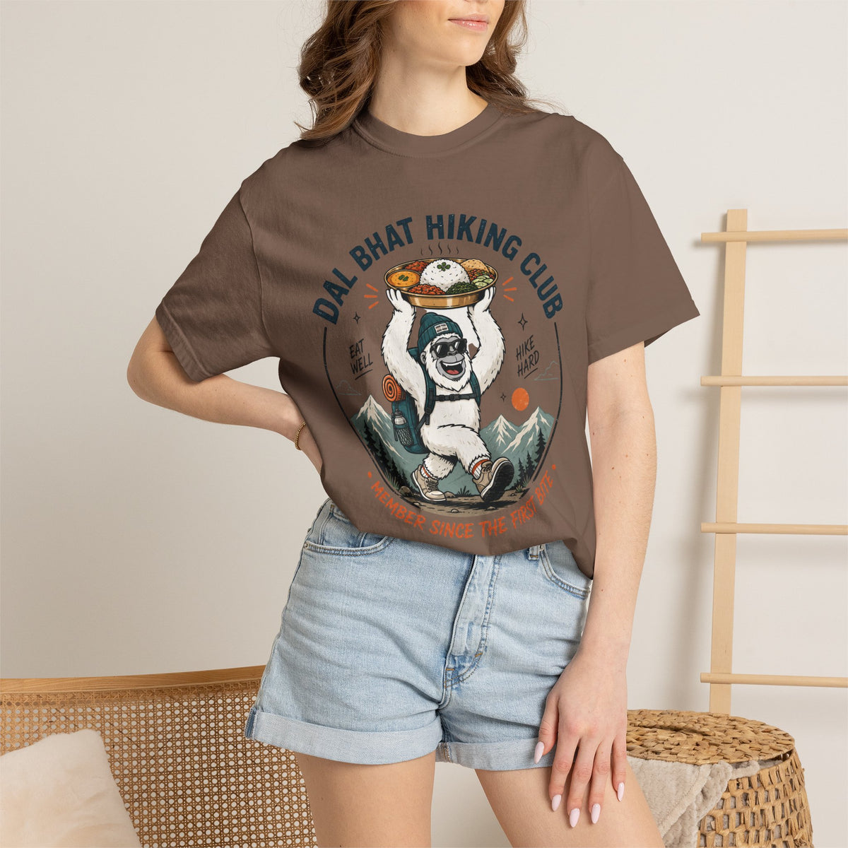 Dal Bhat Hiking Club- Tshirt