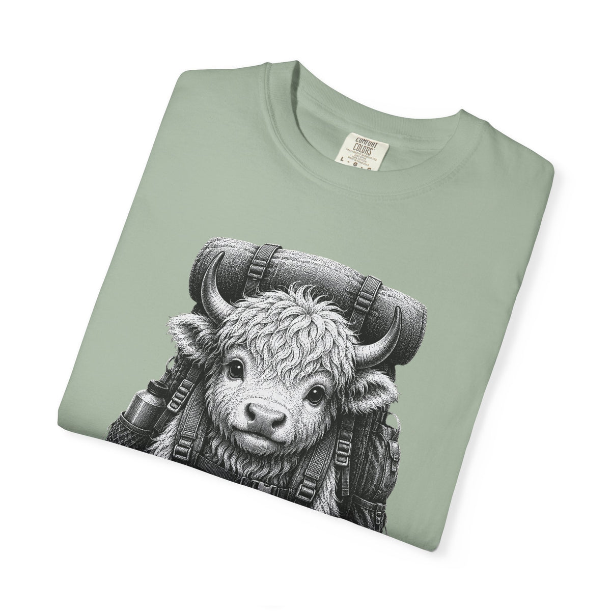 Highland Baby Yak Backpack T-Shirt