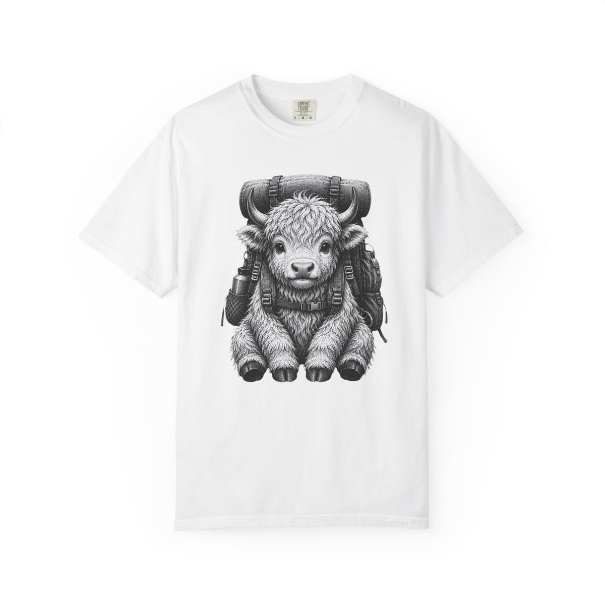 Highland Baby Yak Backpack T-Shirt