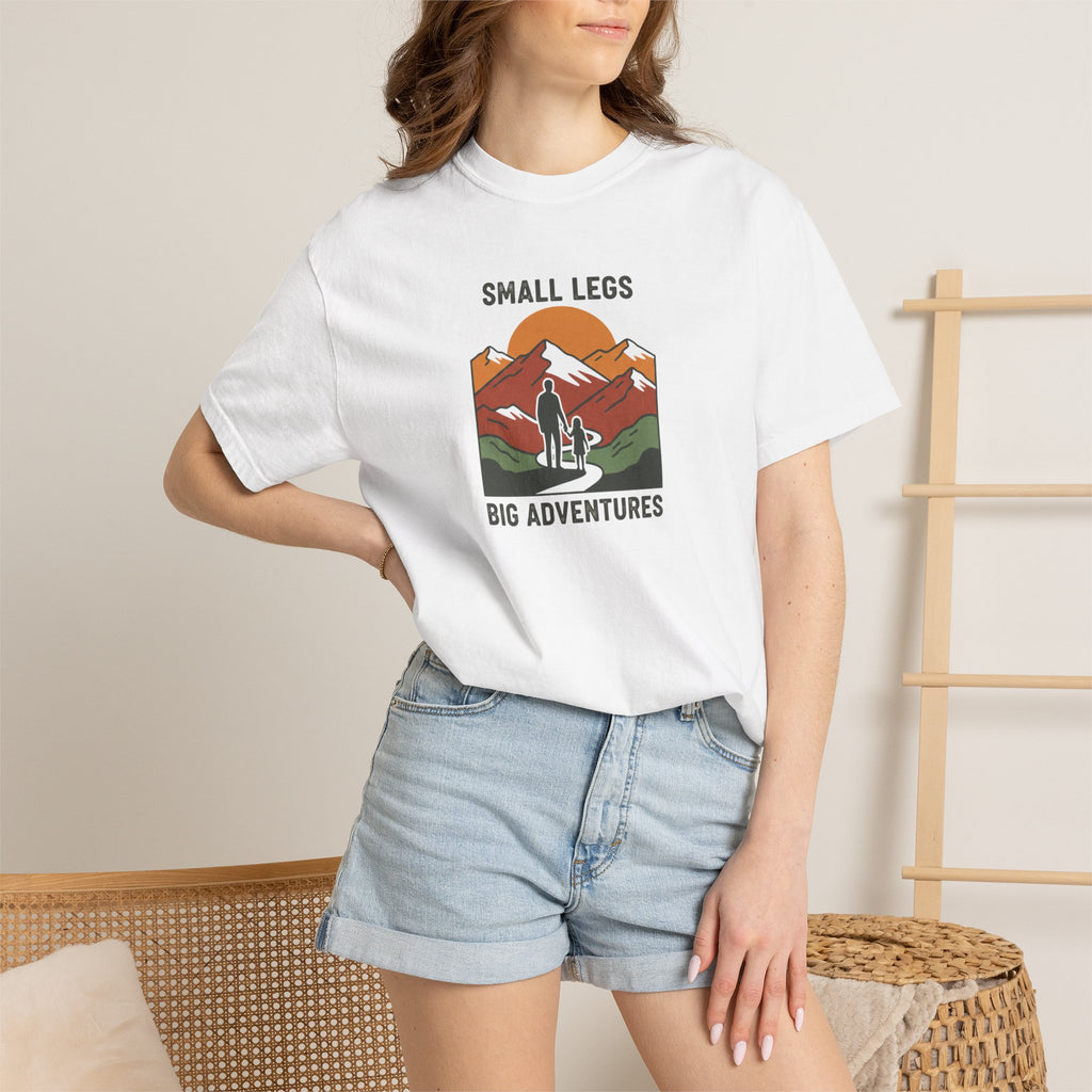 Small legs Big Adventure- Tshirt