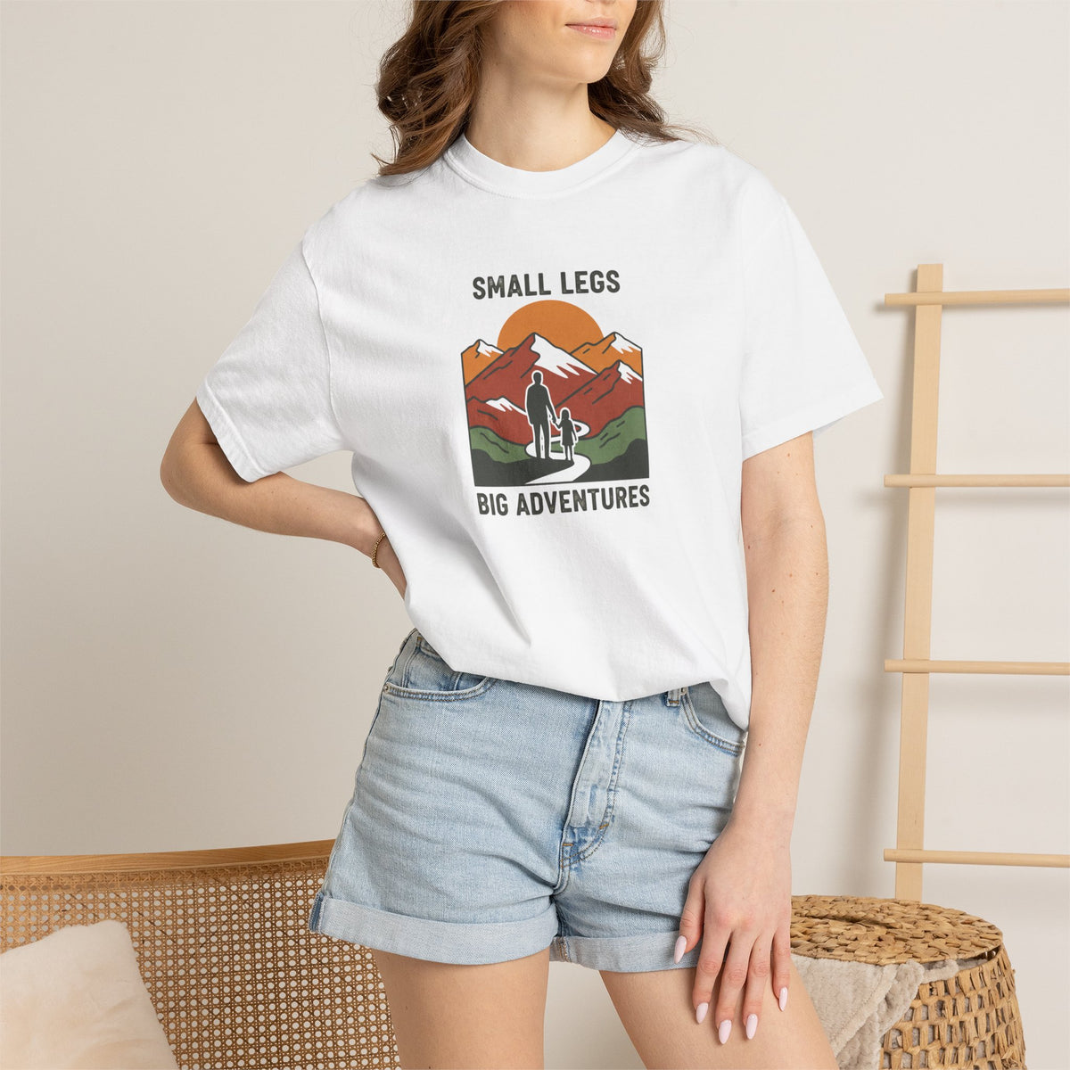 Small legs Big Adventure- Tshirt