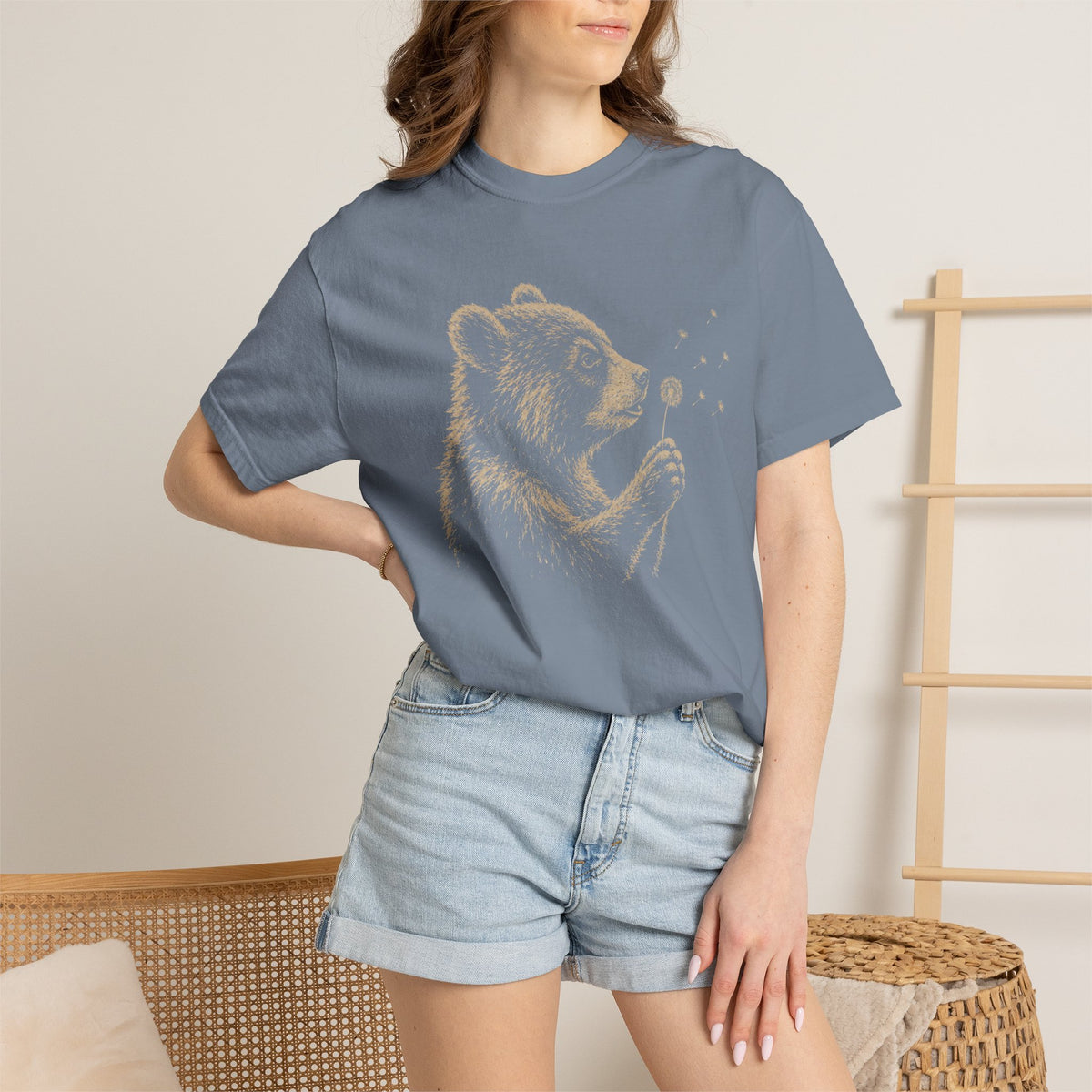 Bear Blowing Wish T-Shirt