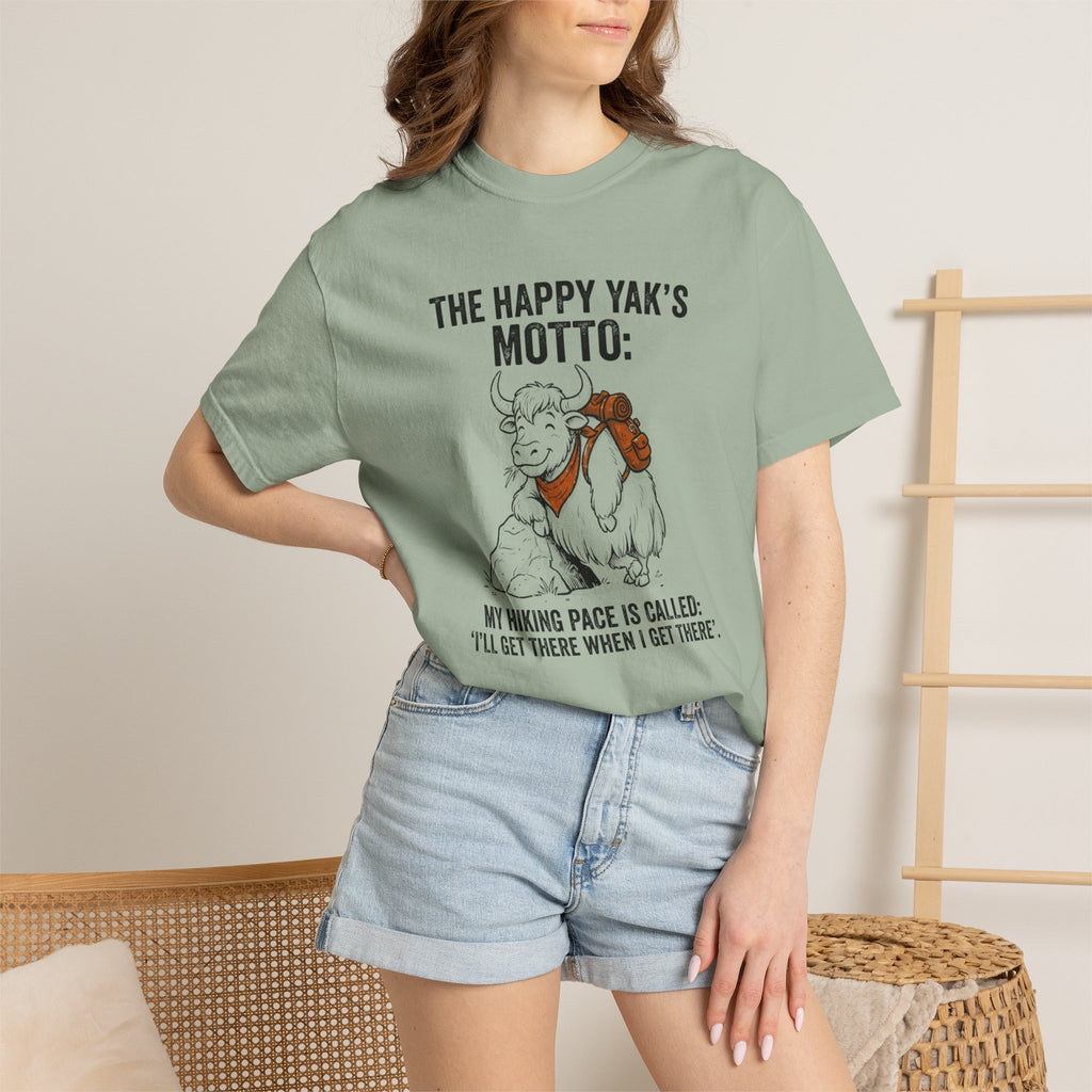 The Happy yaks Motto- Tshirt