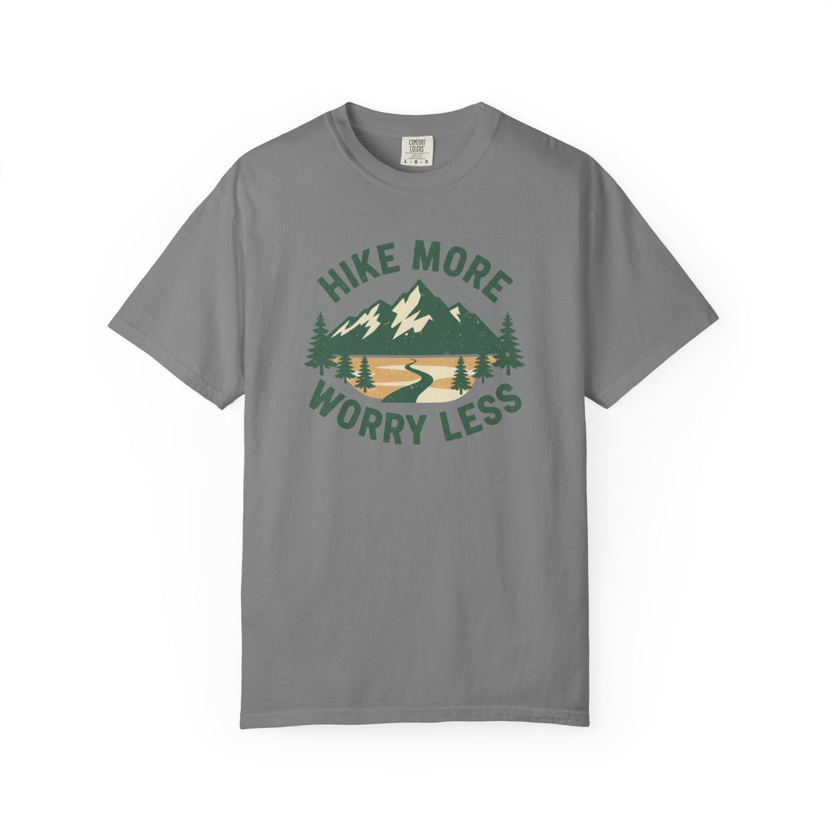 Hike more Worry less- Tshirt