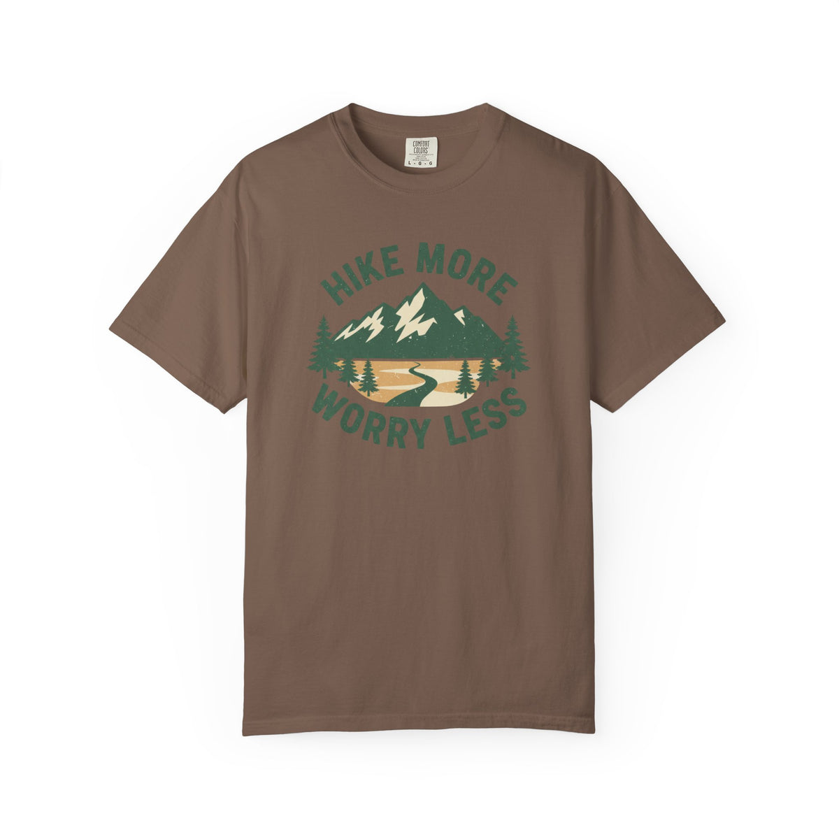 Hike more Worry less- Tshirt