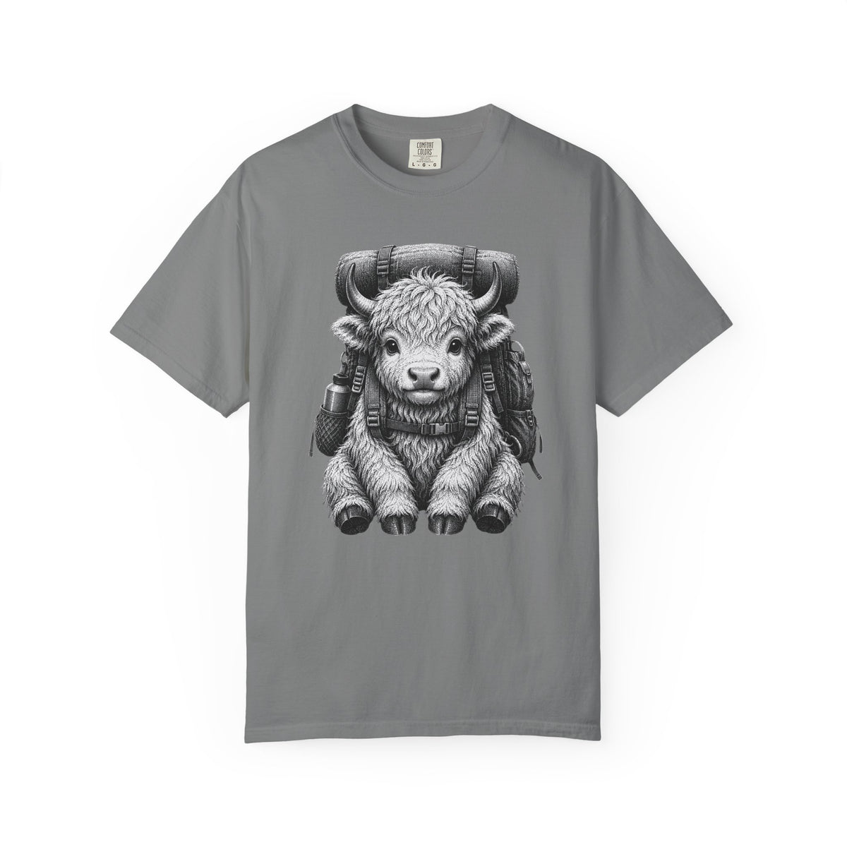Highland Baby Yak Backpack T-Shirt
