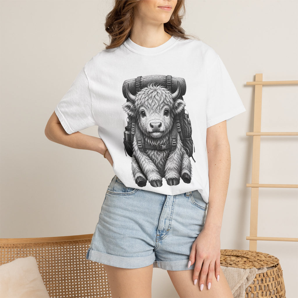 Highland Baby Yak Backpack T-Shirt