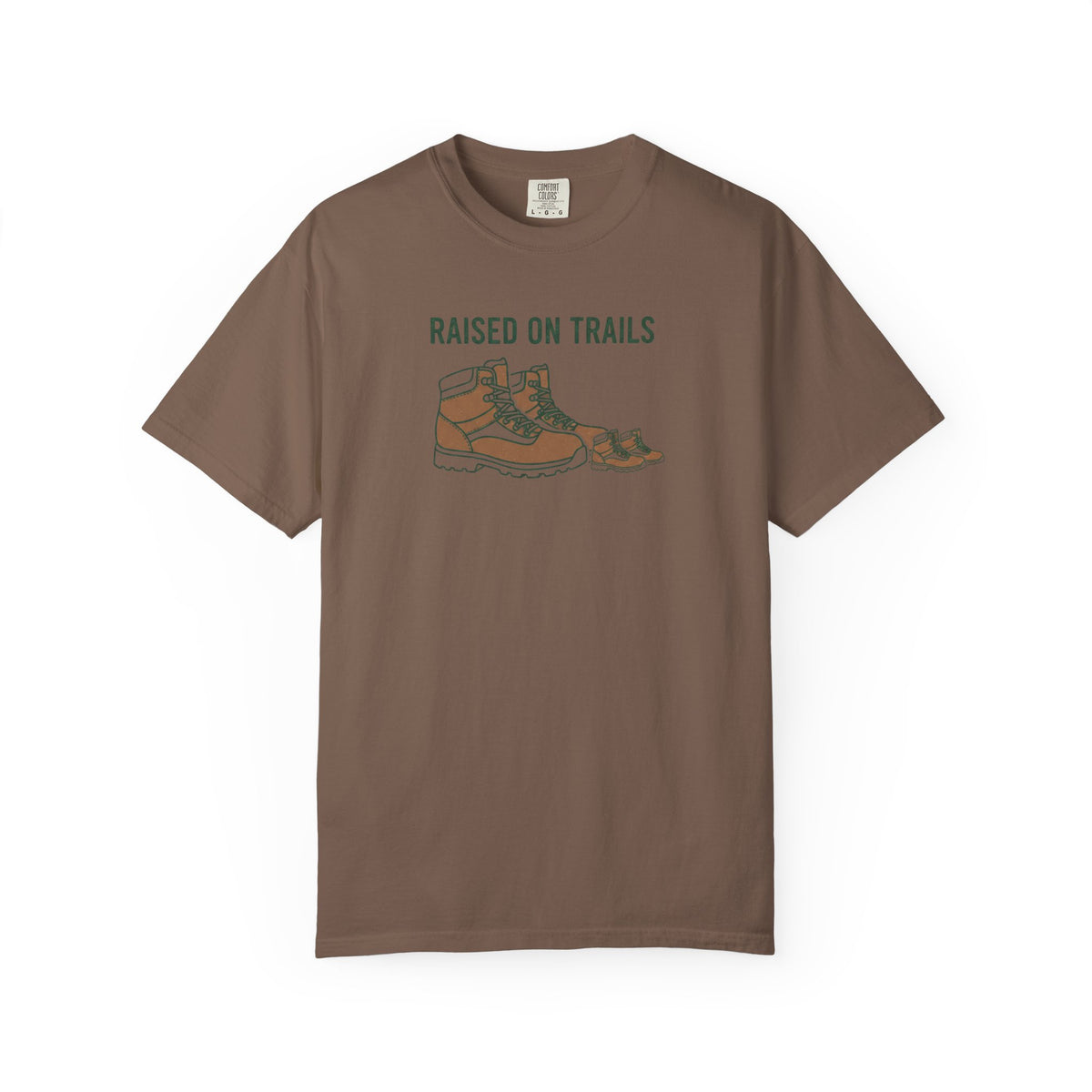 Raised on Trails- Tshirt