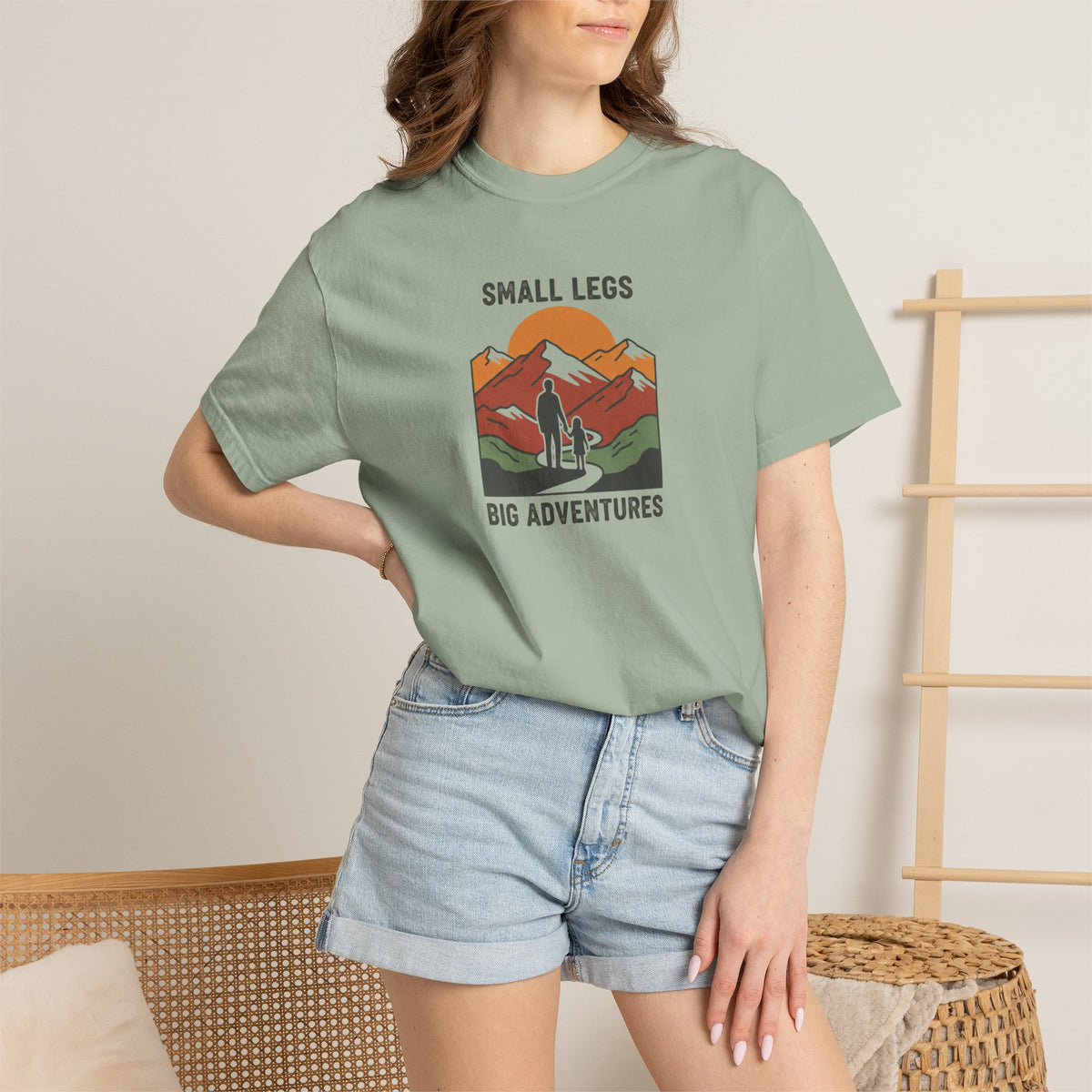 Small legs Big Adventure- Tshirt