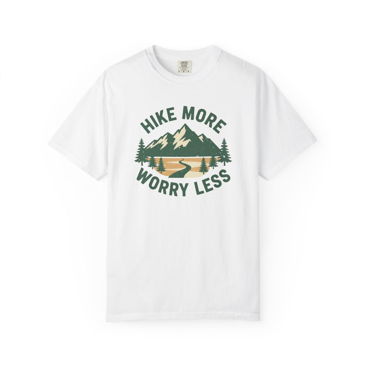 Hike more Worry less- Tshirt