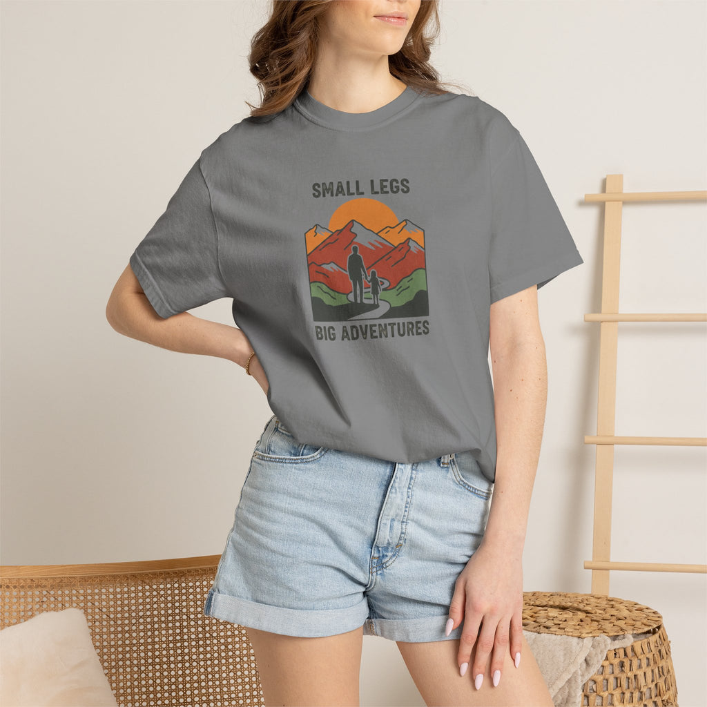 Small legs Big Adventure- Tshirt