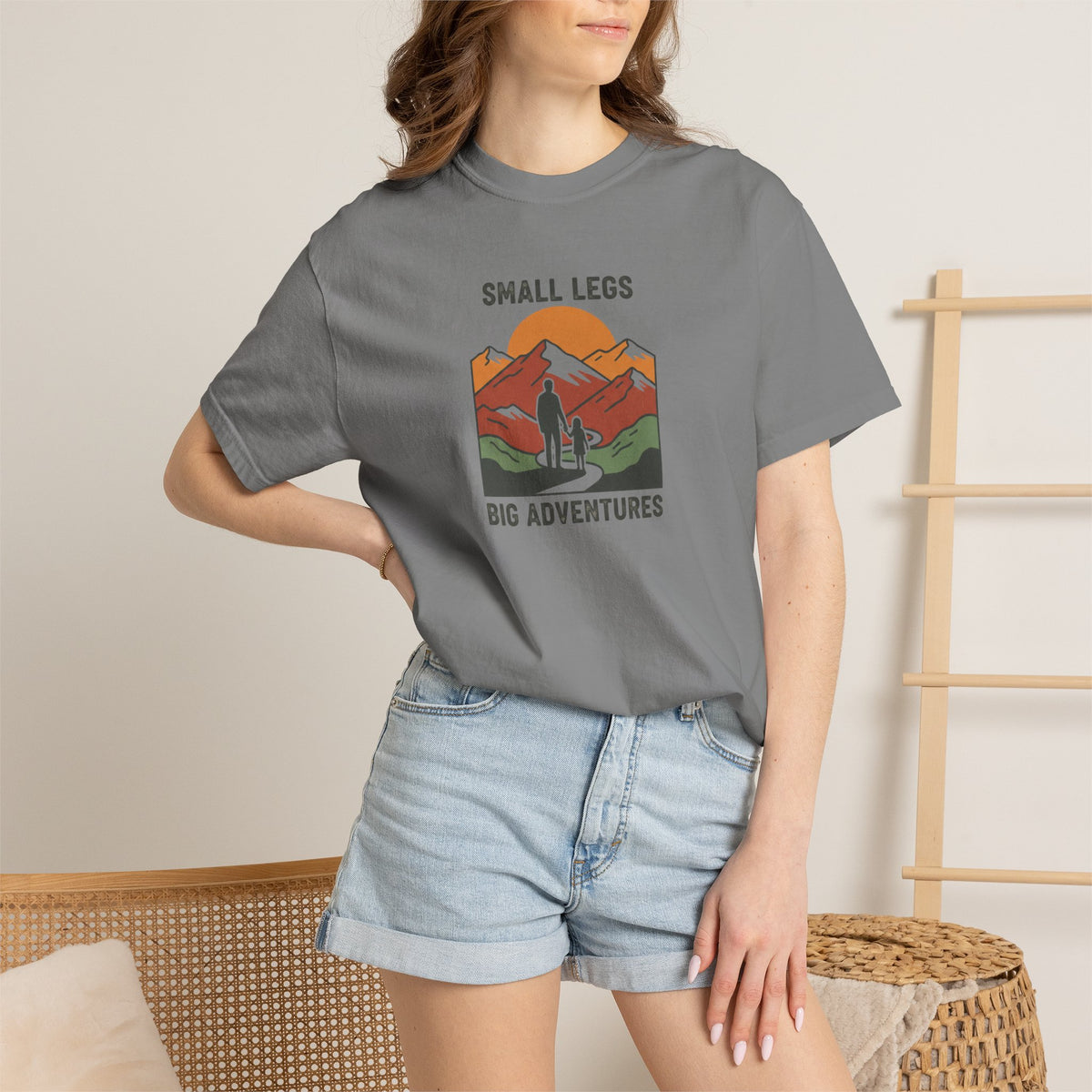 Small legs Big Adventure- Tshirt