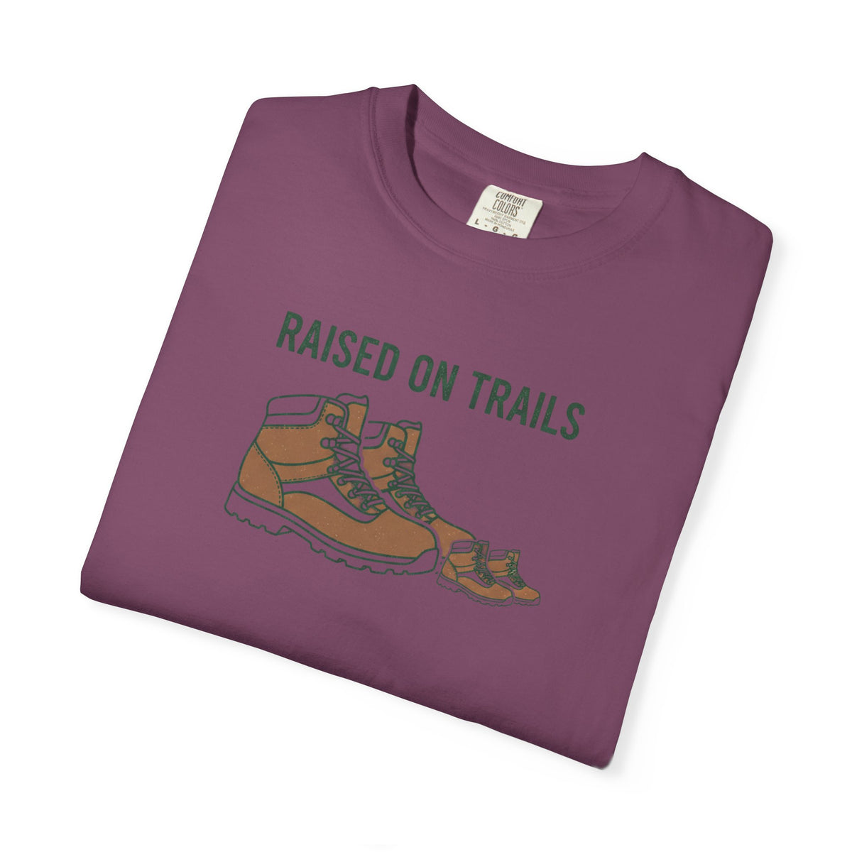 Raised on Trails- Tshirt