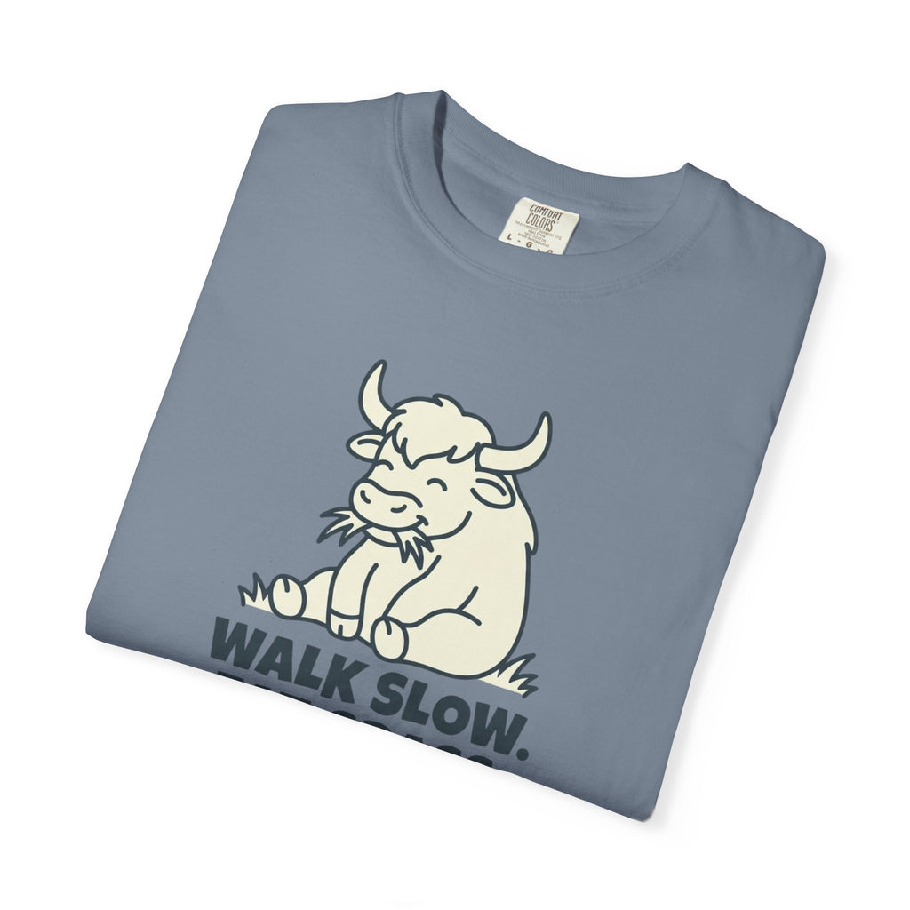 Walk slow, Eat grass, Repeat- Tshirt