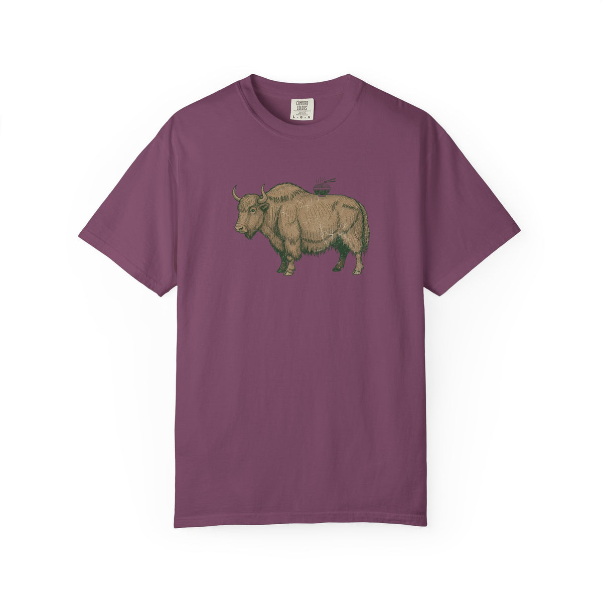 Yak Illustration T-Shirt Tshirt