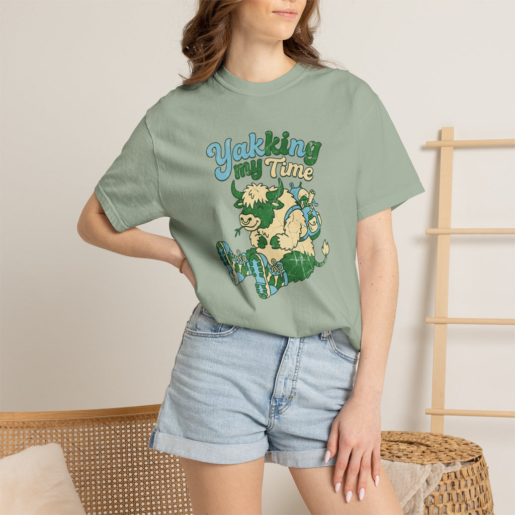 Yakking My Time- Tshirt