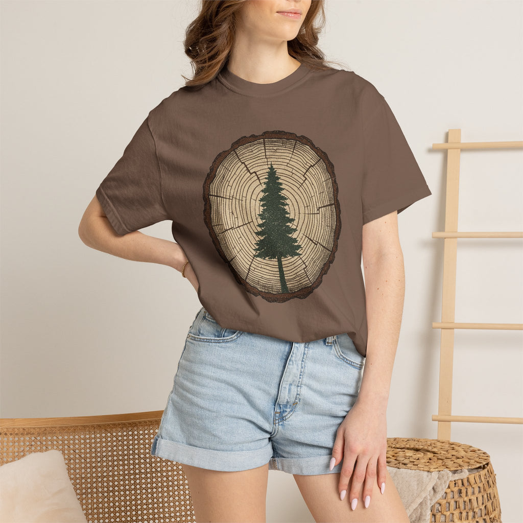Tree Ring Graphic T-Shirt