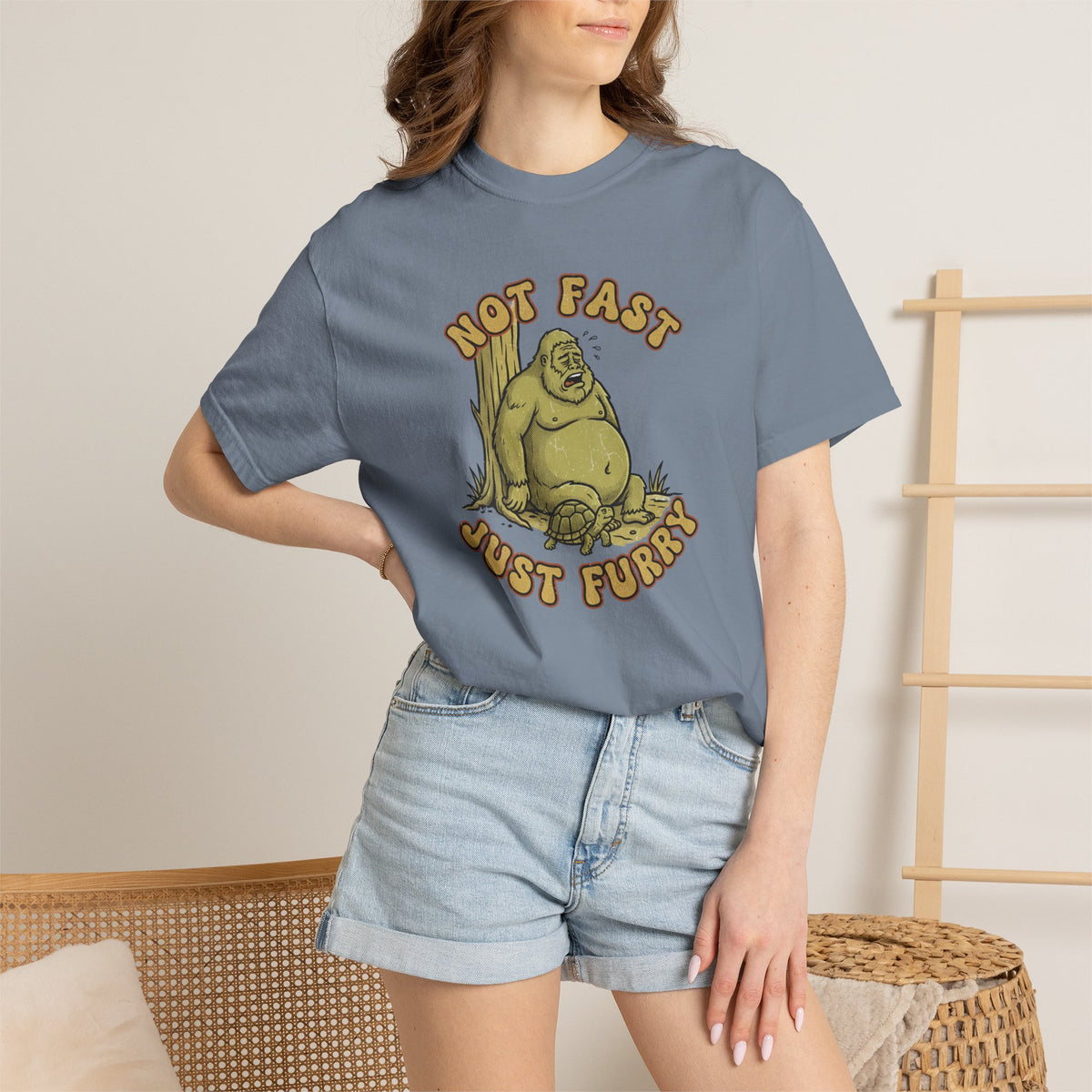Not fast: Just furry- Tshirt