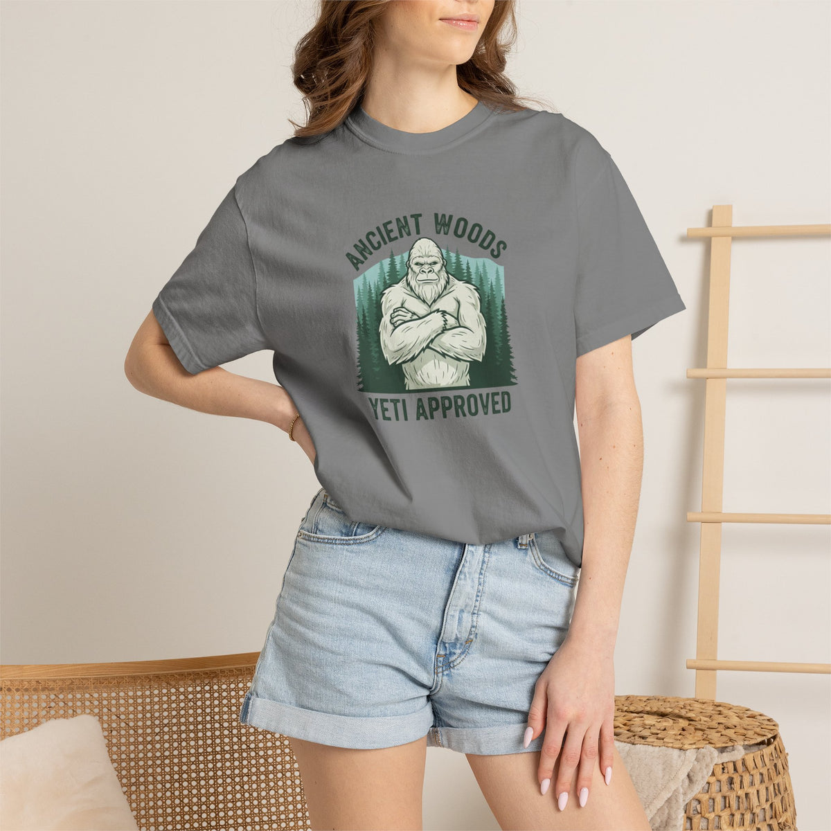 Ancient Woods Yeti Approved - Tshirt