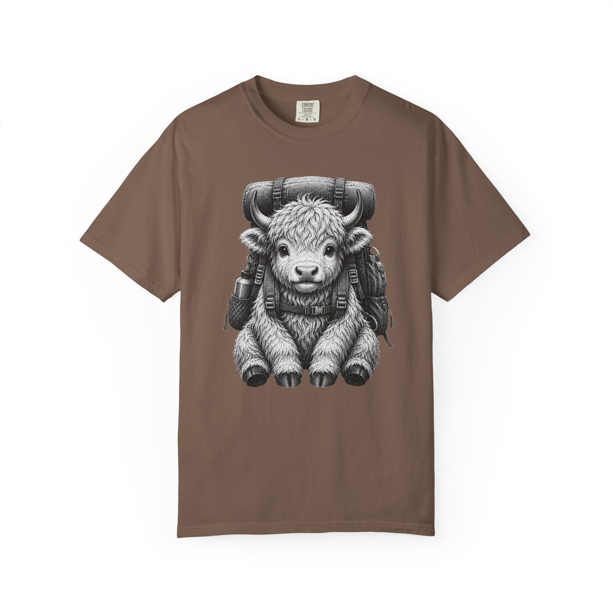 Highland Baby Yak Backpack T-Shirt