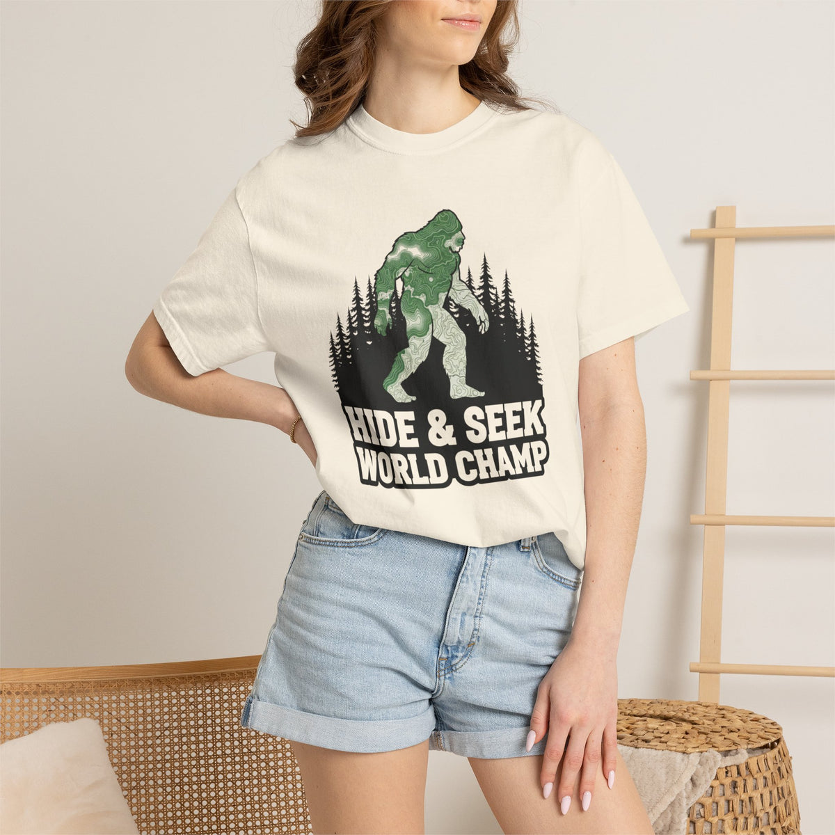Hide & Seek World Champion- Tshirt