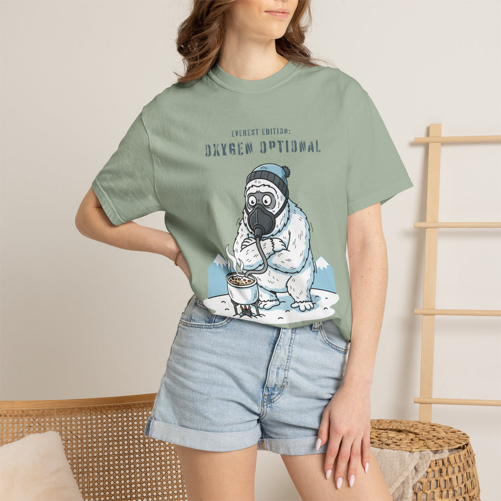 Everest edition: Oxygen optional- Tshirt