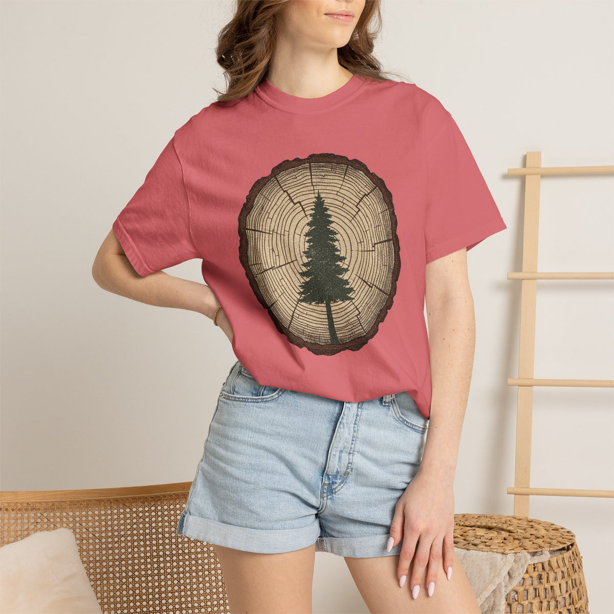 Tree Ring Graphic T-Shirt