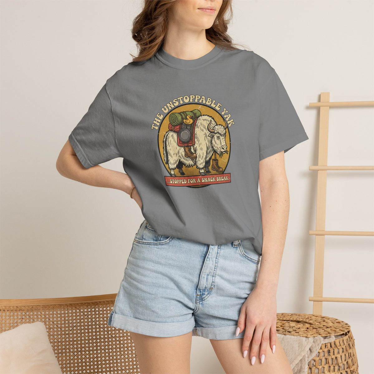 The unstoppable Yak  -Tshirt