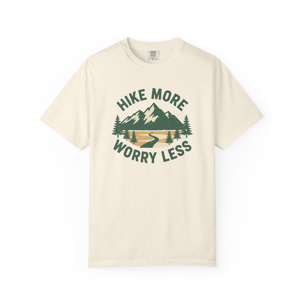 Hike more Worry less- Tshirt