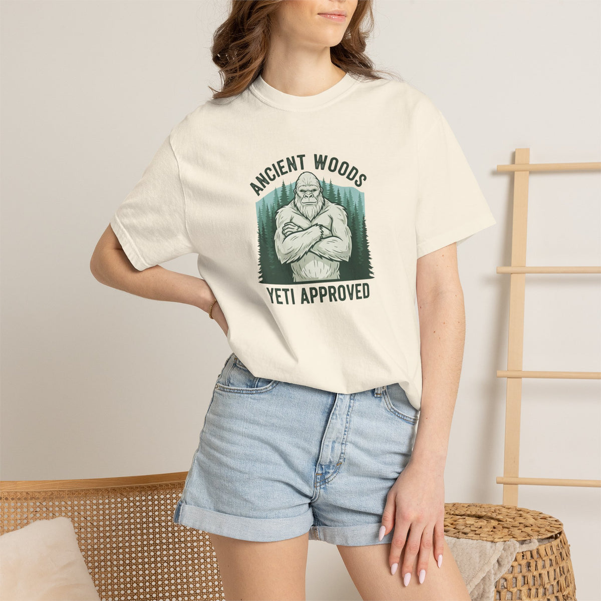 Ancient Woods Yeti Approved - Tshirt