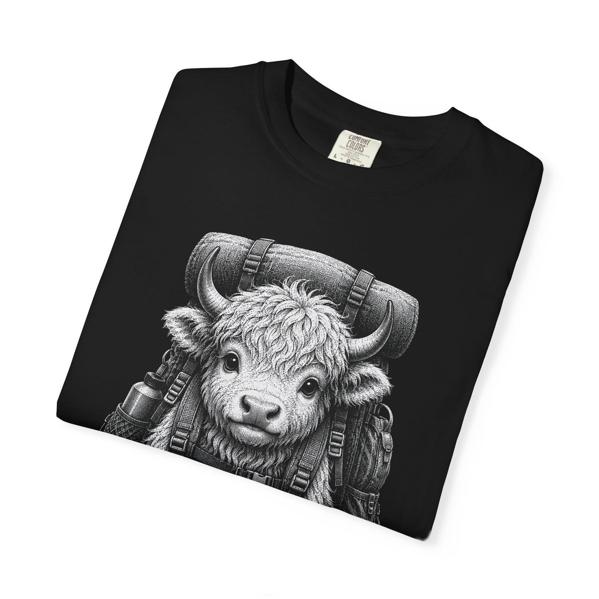 Highland Baby Yak Backpack T-Shirt