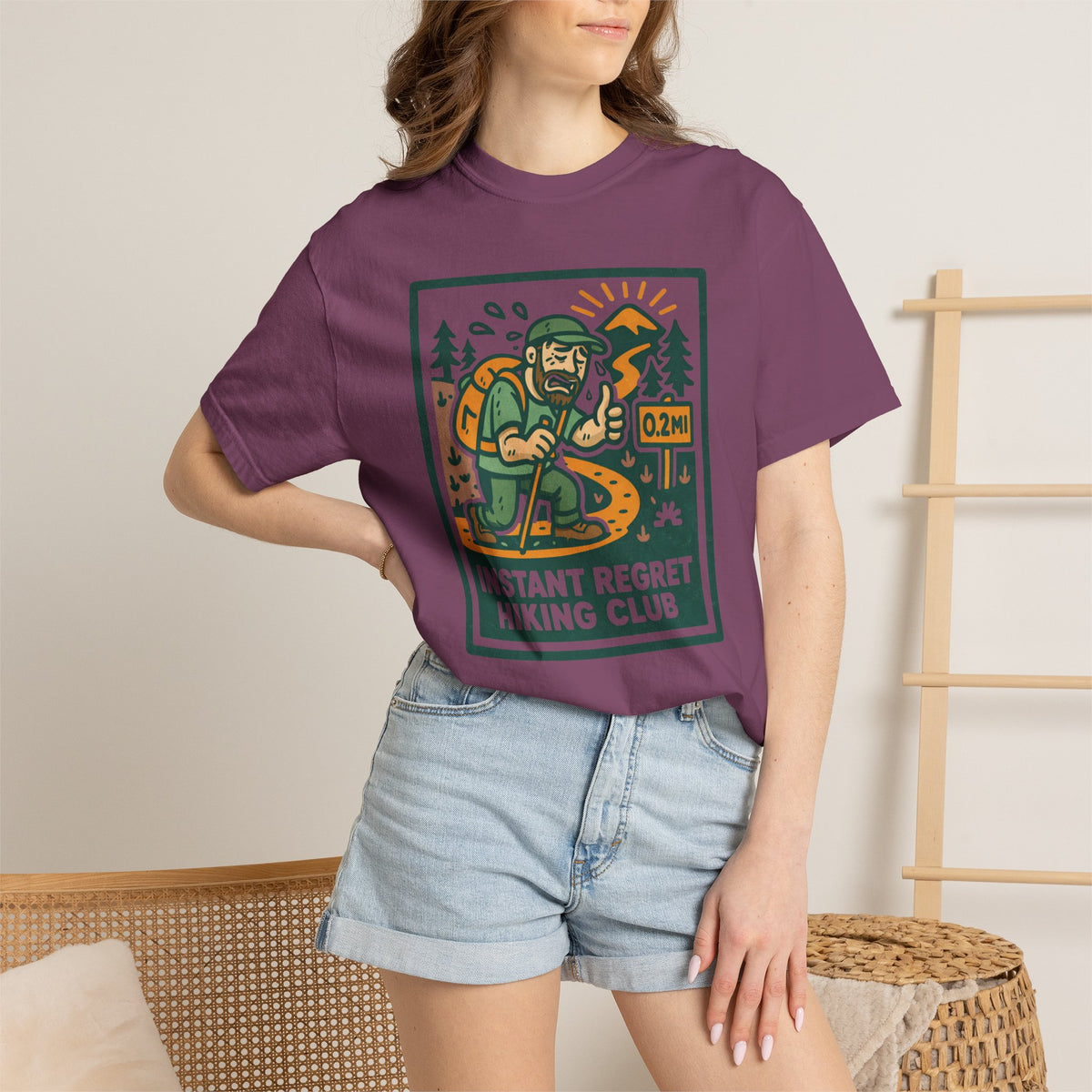 Instant regret Hiking Club -Tshirt