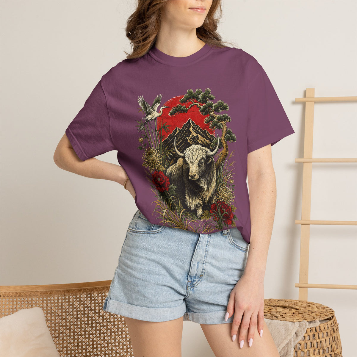 Highland Yak Scenic T-Shirt
