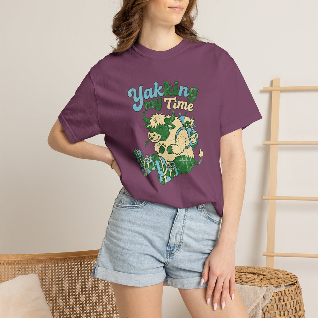Yakking My Time- Tshirt