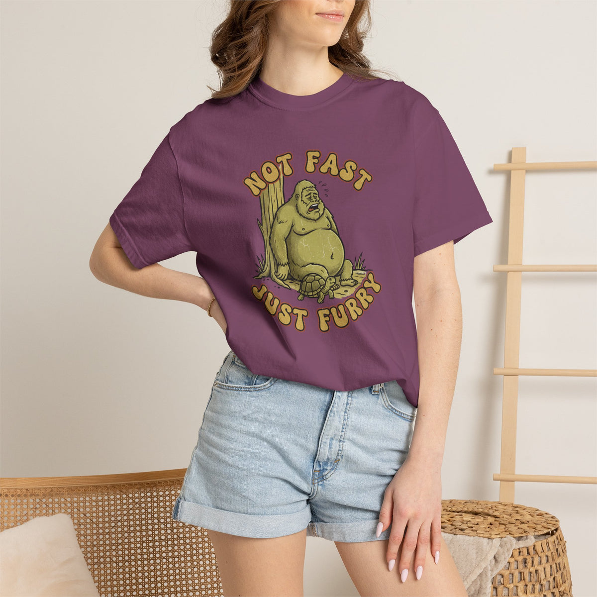 Not fast: Just furry- Tshirt