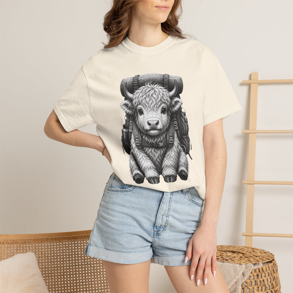 Highland Baby Yak Backpack T-Shirt