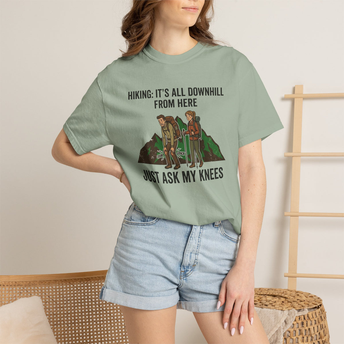 Just ask my knees- Tshirt
