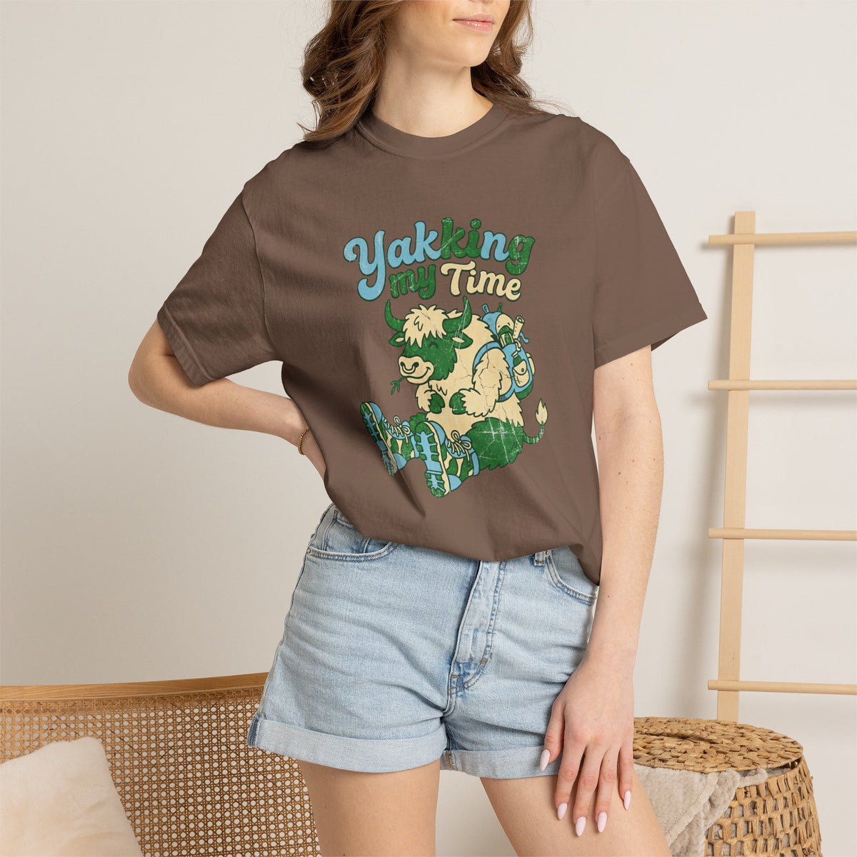 Yakking My Time- Tshirt