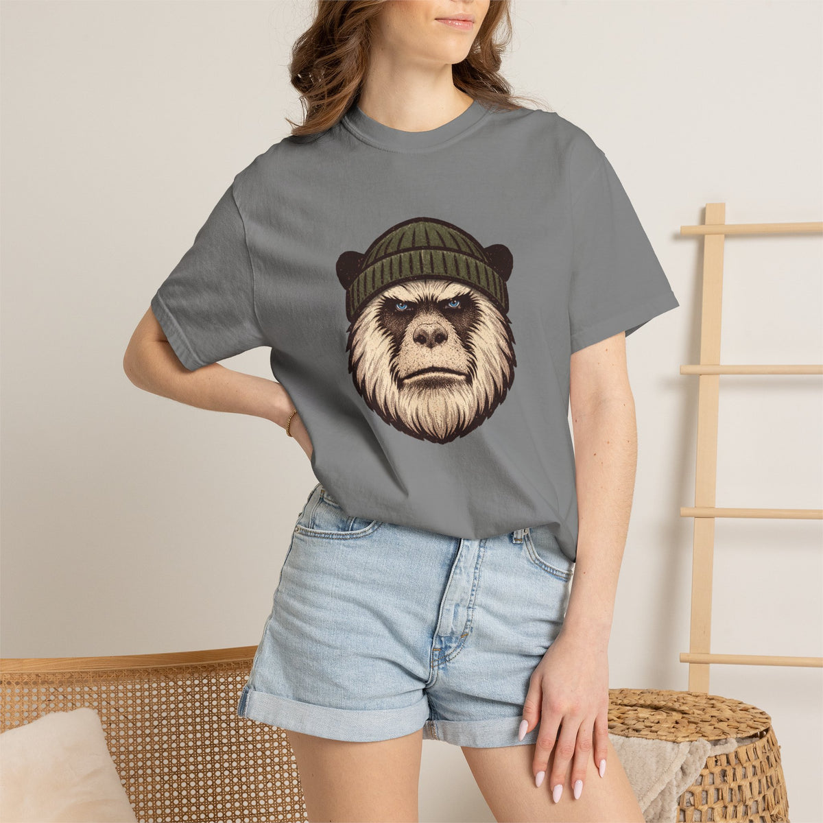 Yeti Beanie T-Shirt