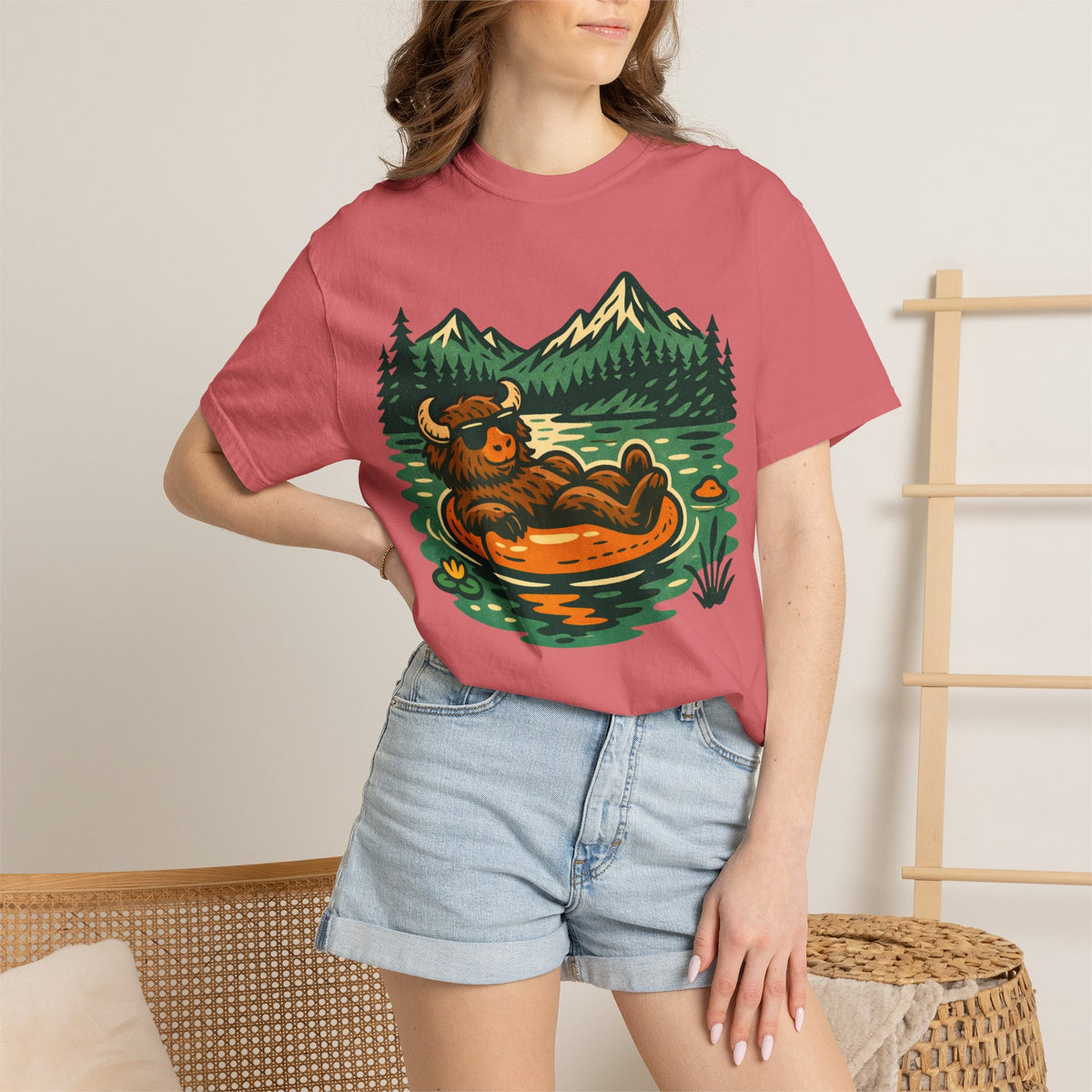 Baby Yak Floating Lake T-Shirt