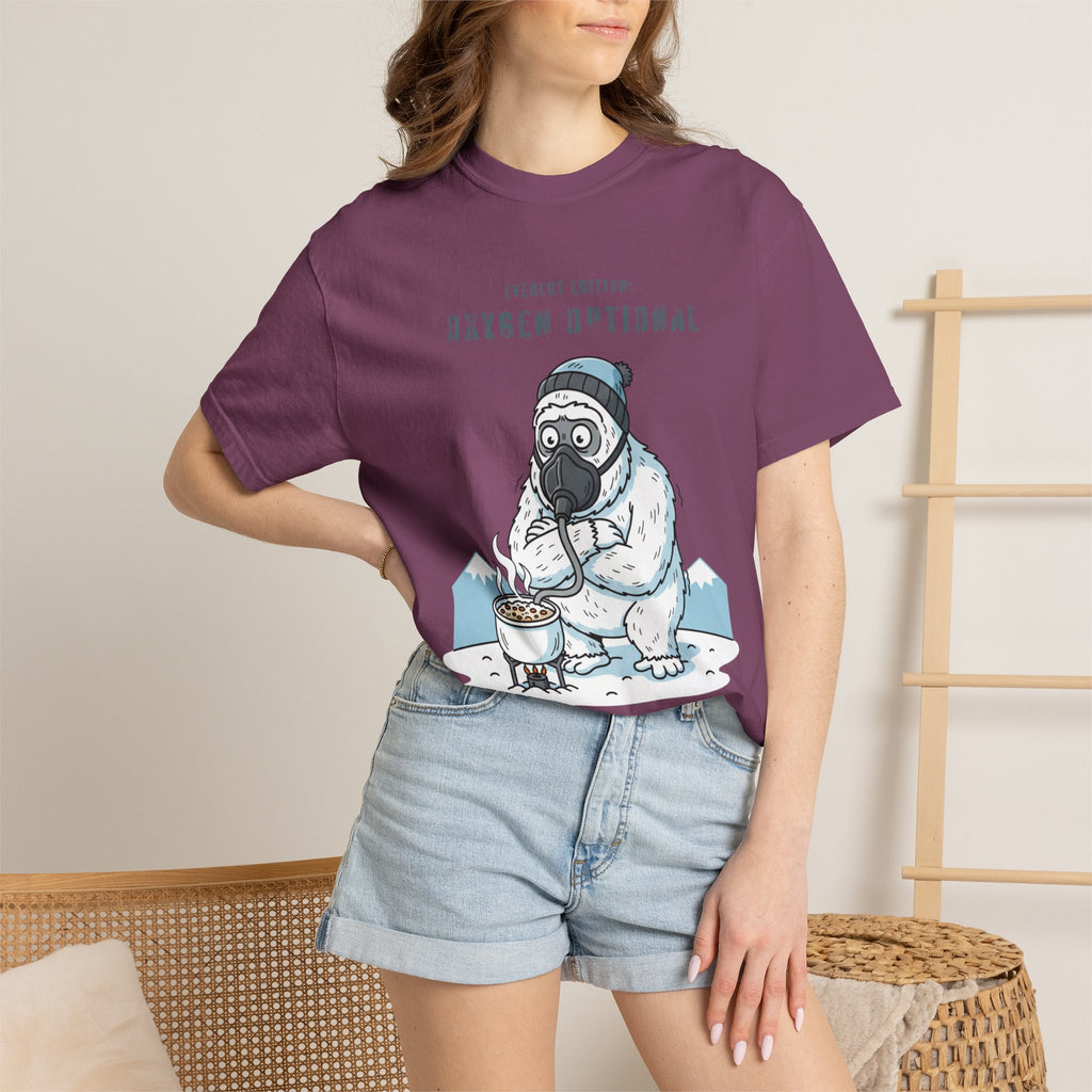 Everest edition: Oxygen optional- Tshirt